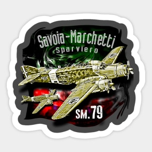 Savoia Marchetti SM79 Sparviero Sticker